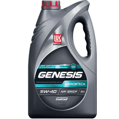 Масло моторное LUKOIL GENESIS ARMORTECH DPF/GPF 5W-40 4 л