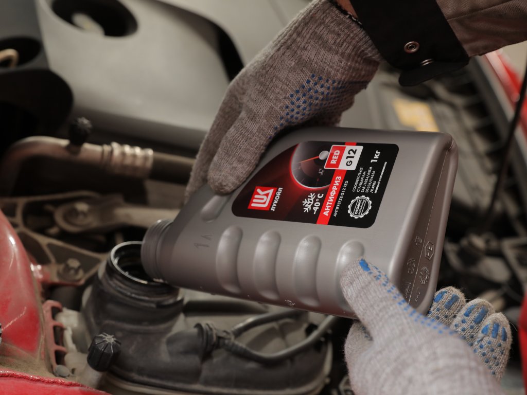 Замена антифриза 