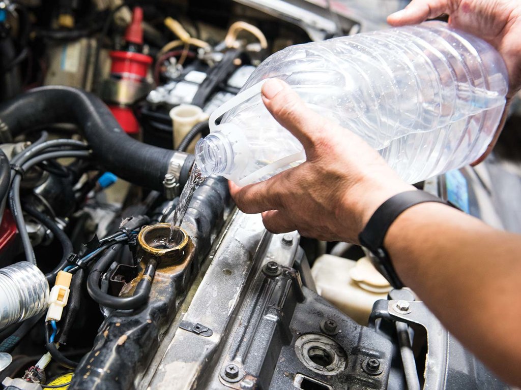 Промывка системы охлаждения двигателя Промывка системы охлаждения двигателя